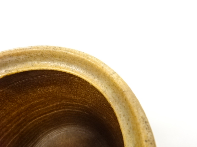  大樋焼　大樋長楽造　水指